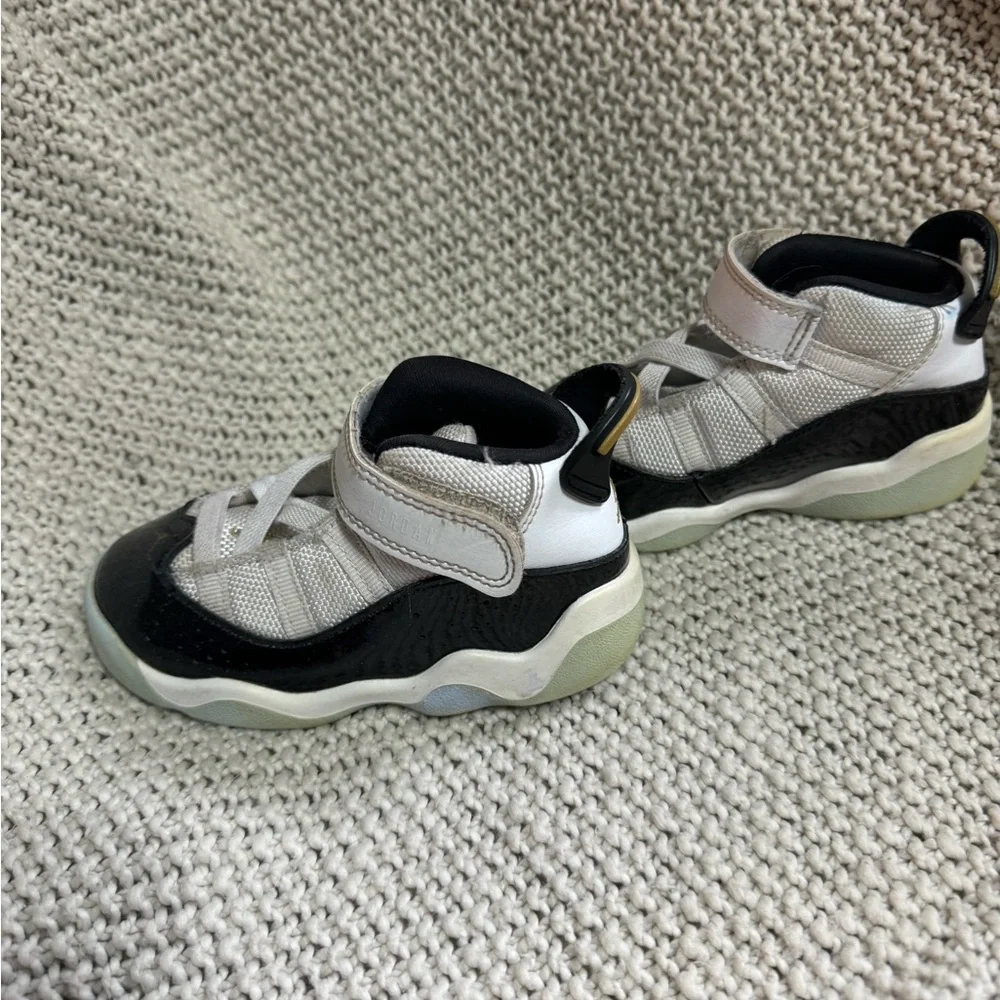 Nike Air Jordan 6 Rings Shoes White CW6997-100 Size 7C‎ Toddler/Baby